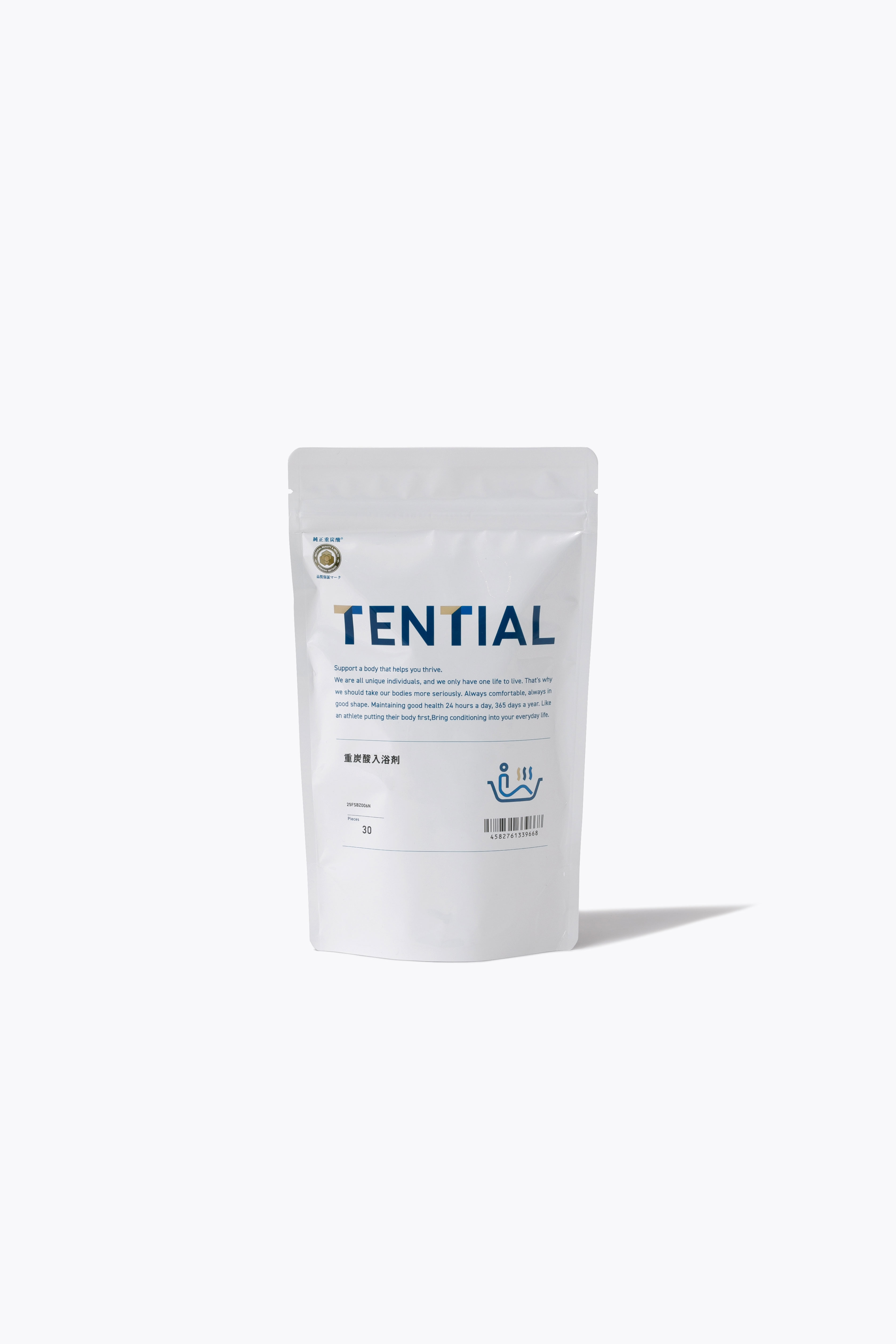 TENTIAL（テンシャル） 入浴剤 BAKUNE 重炭酸入浴剤 BATH 30錠 TENTIAL