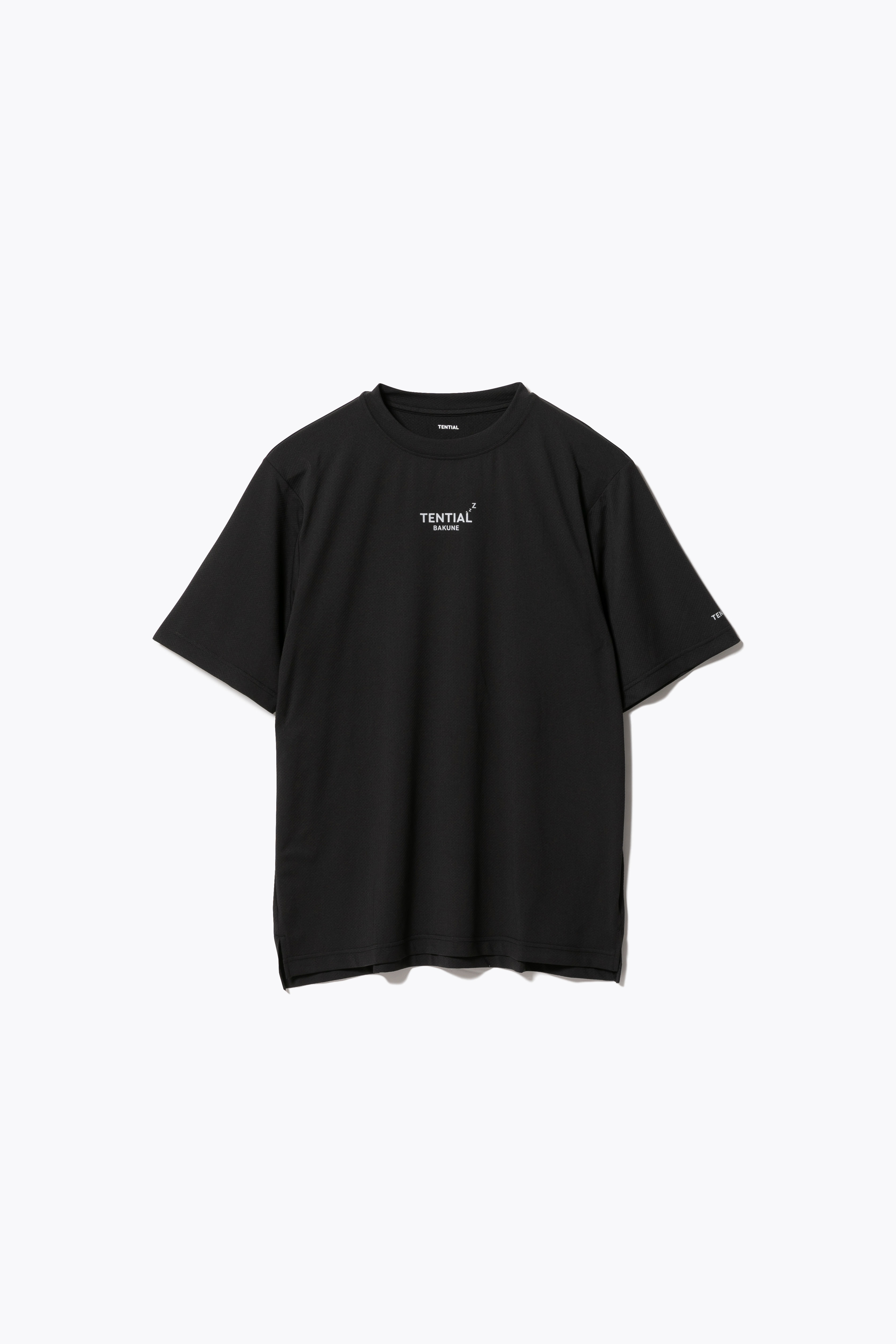 TENTIAL BAKUNE バクネ 半袖　テンシャル　XS ブラック　トップス TENTIAL（テンシャル） リカバリーウエア BAKUNE 3D Dry Women's