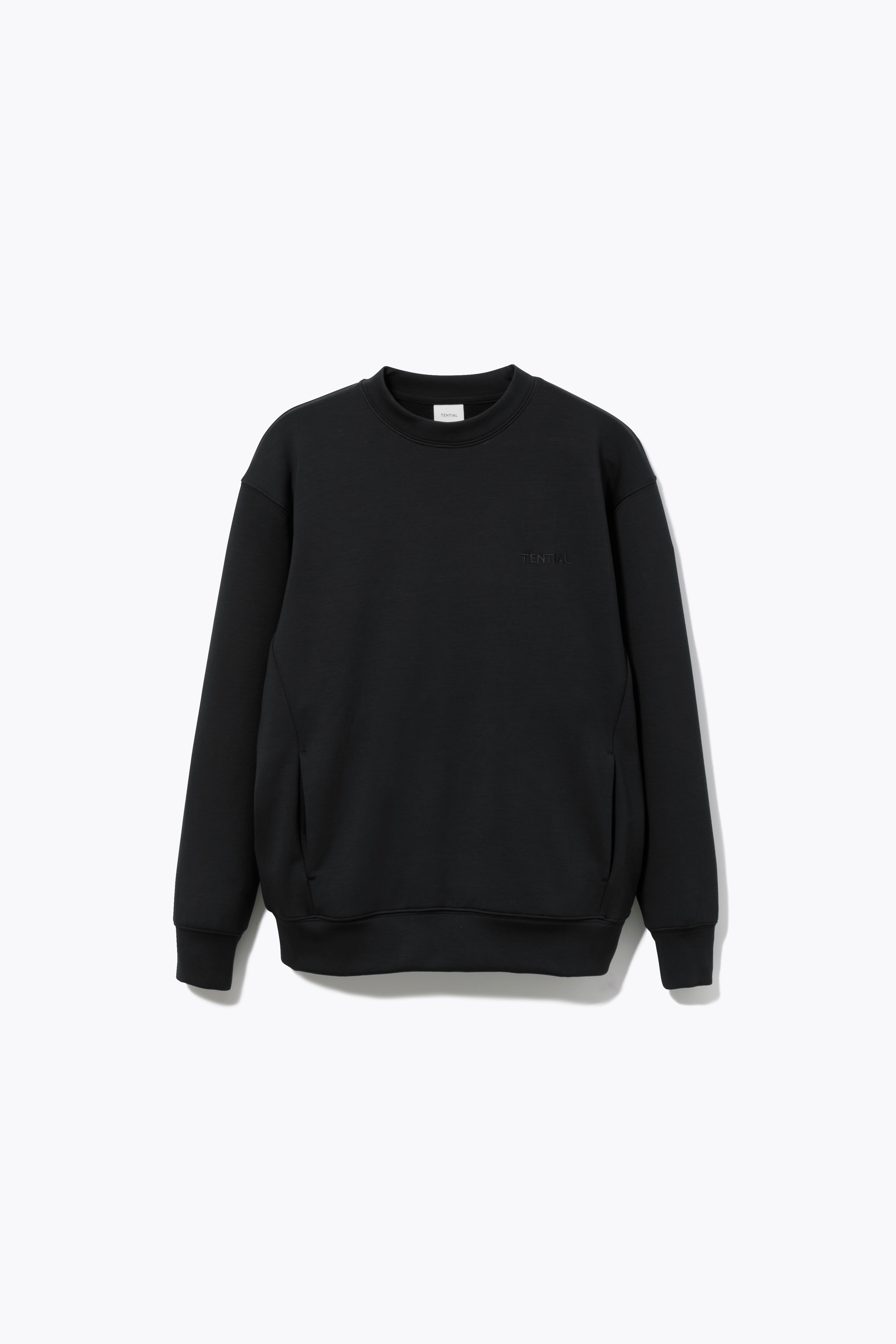 TENTIAL（テンシャル） ソフトストレッチ クルーネックプルオーバー