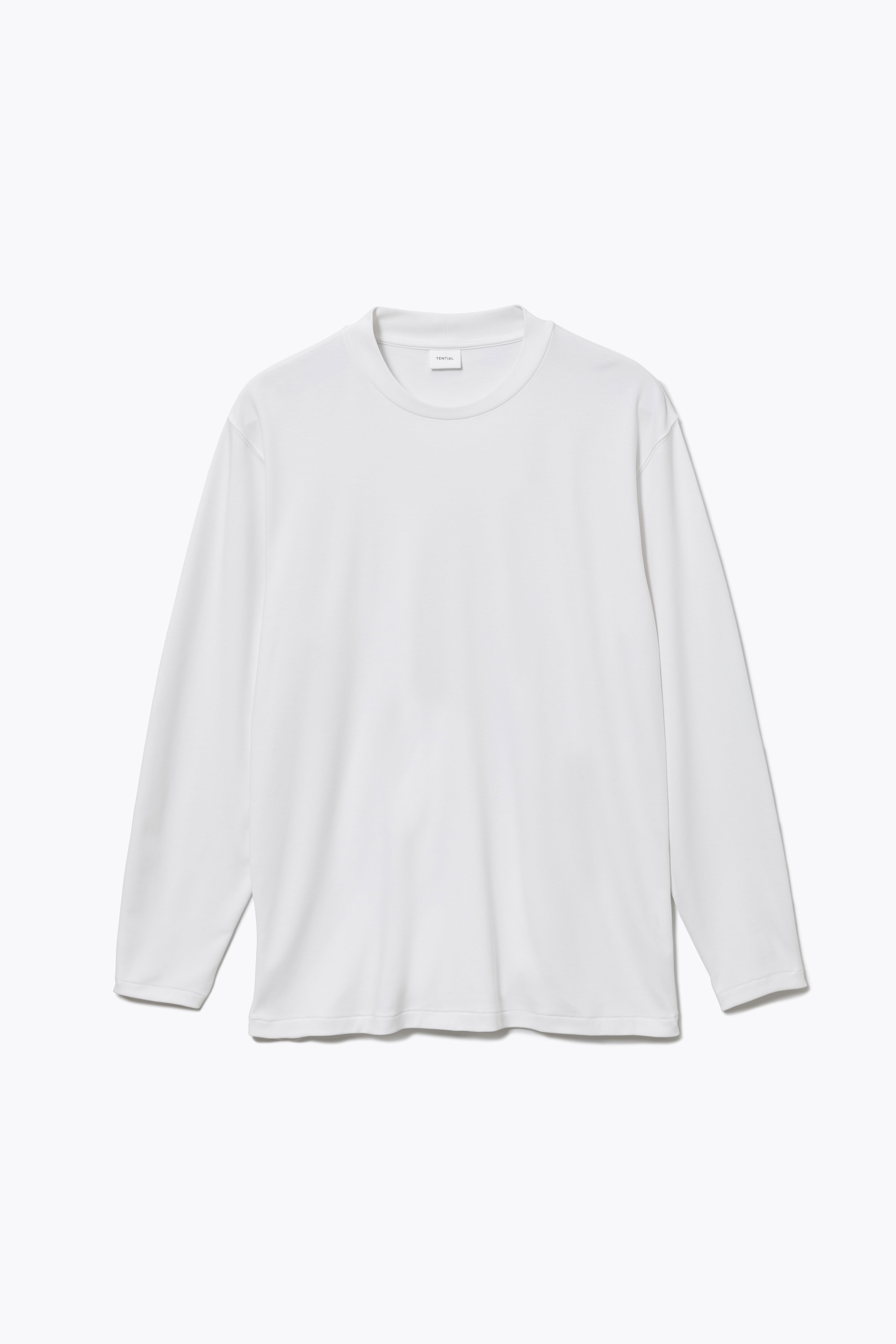 テンシャル　白　Tシャツ TENTIAL（テンシャル） 【公式】テーラードTシャツ 長袖 Tシャツ ロンT