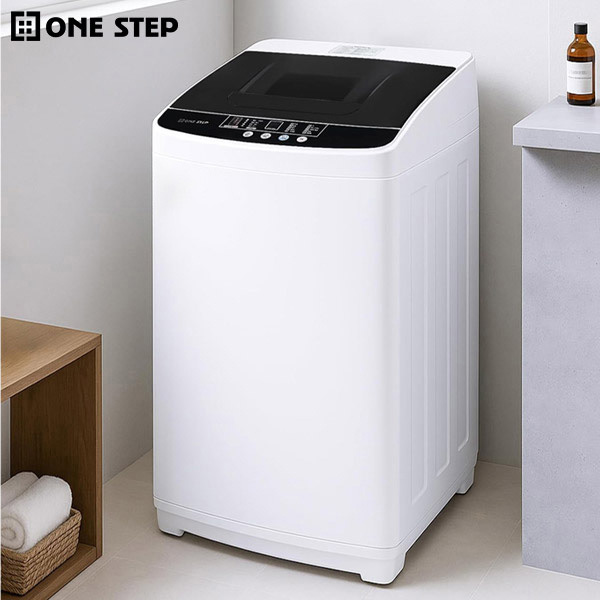 ONE STEP 洗濯機 縦型 乾燥機付き 一人暮らし 全自動洗濯機 4.5kg