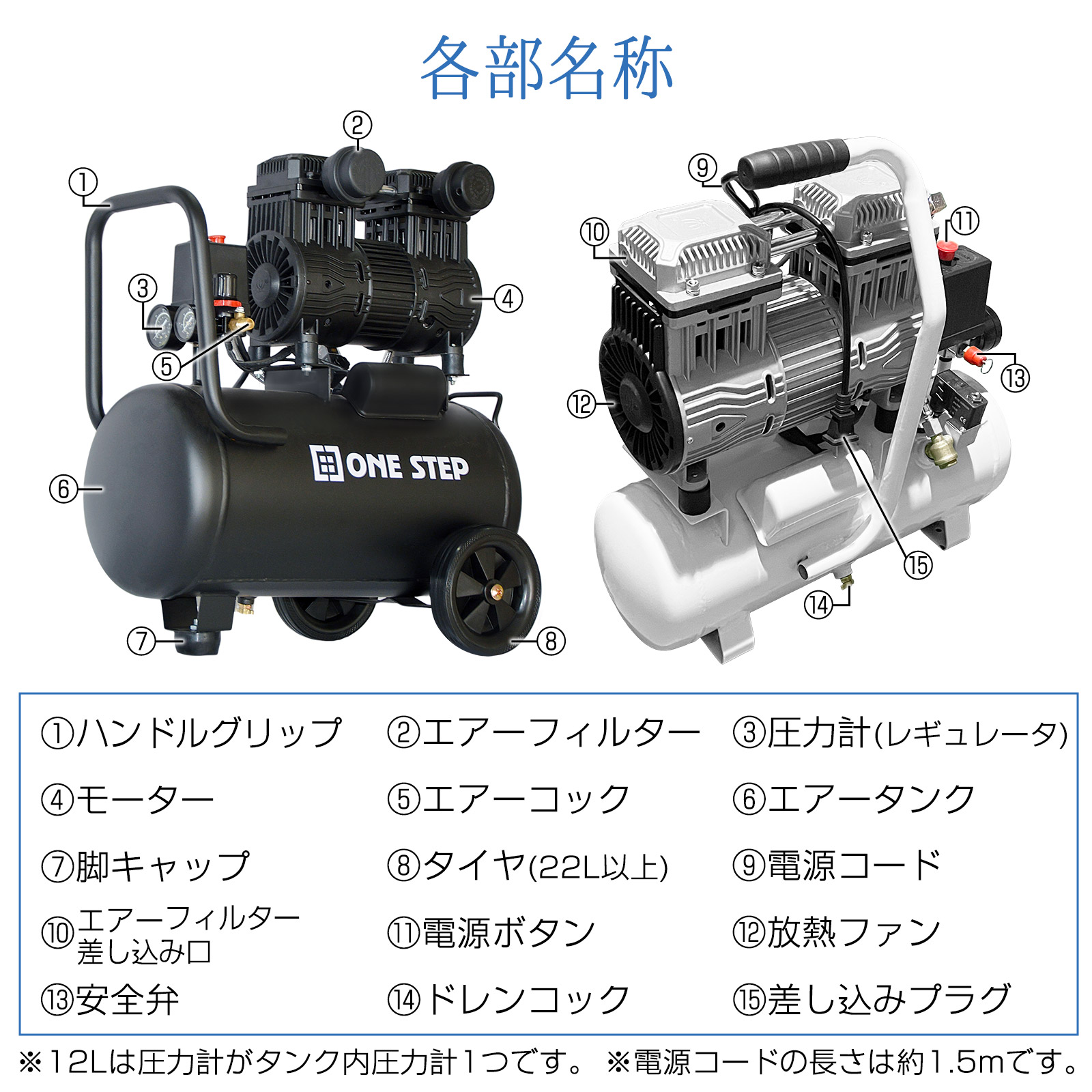 エアーコンプレッサー 100v 静音 30l オイルレス 圧力計 業務用 軽量 車 タイヤ 空気入れ アルミタンク : aluminumair30l  : H2brothers - 通販 - Yahoo!ショッピング