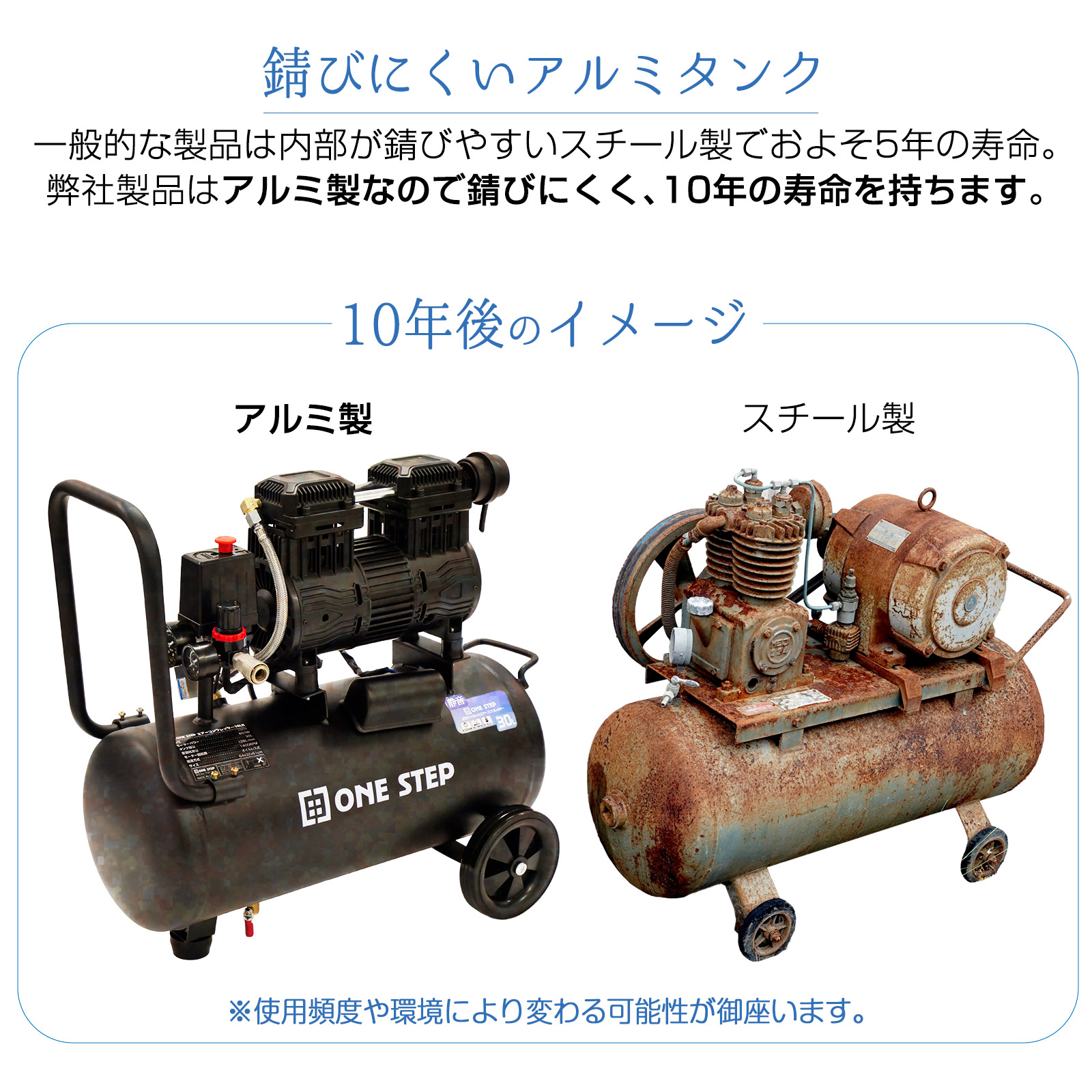 エアーコンプレッサー 100v 静音 30l オイルレス 圧力計 業務用 軽量 車 タイヤ 空気入れ アルミタンク - ショッピング・ショップ |  通販検索