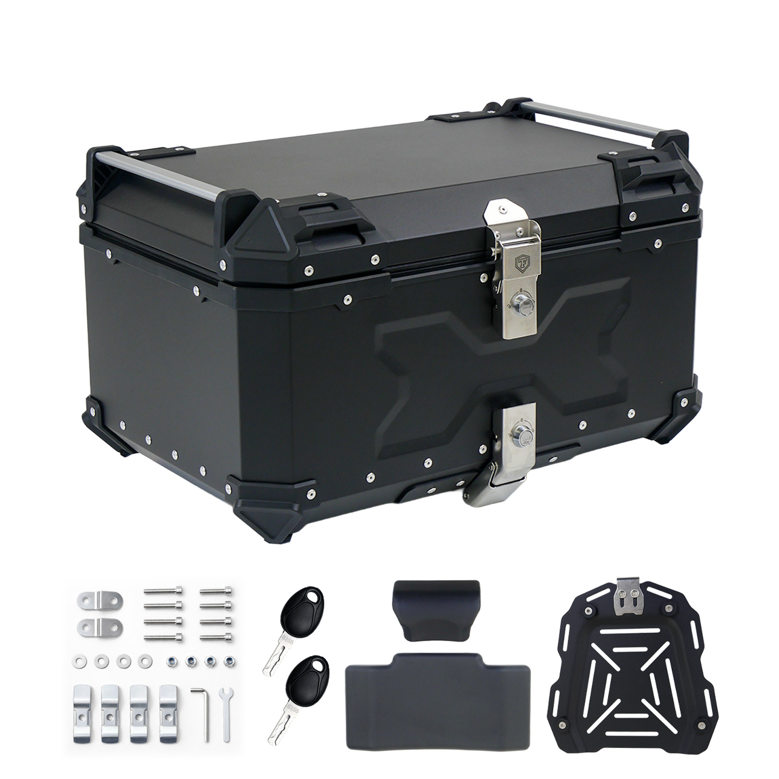 ONE STEP リアボックス バイク 65l バイクリアボックス65l バイクリア