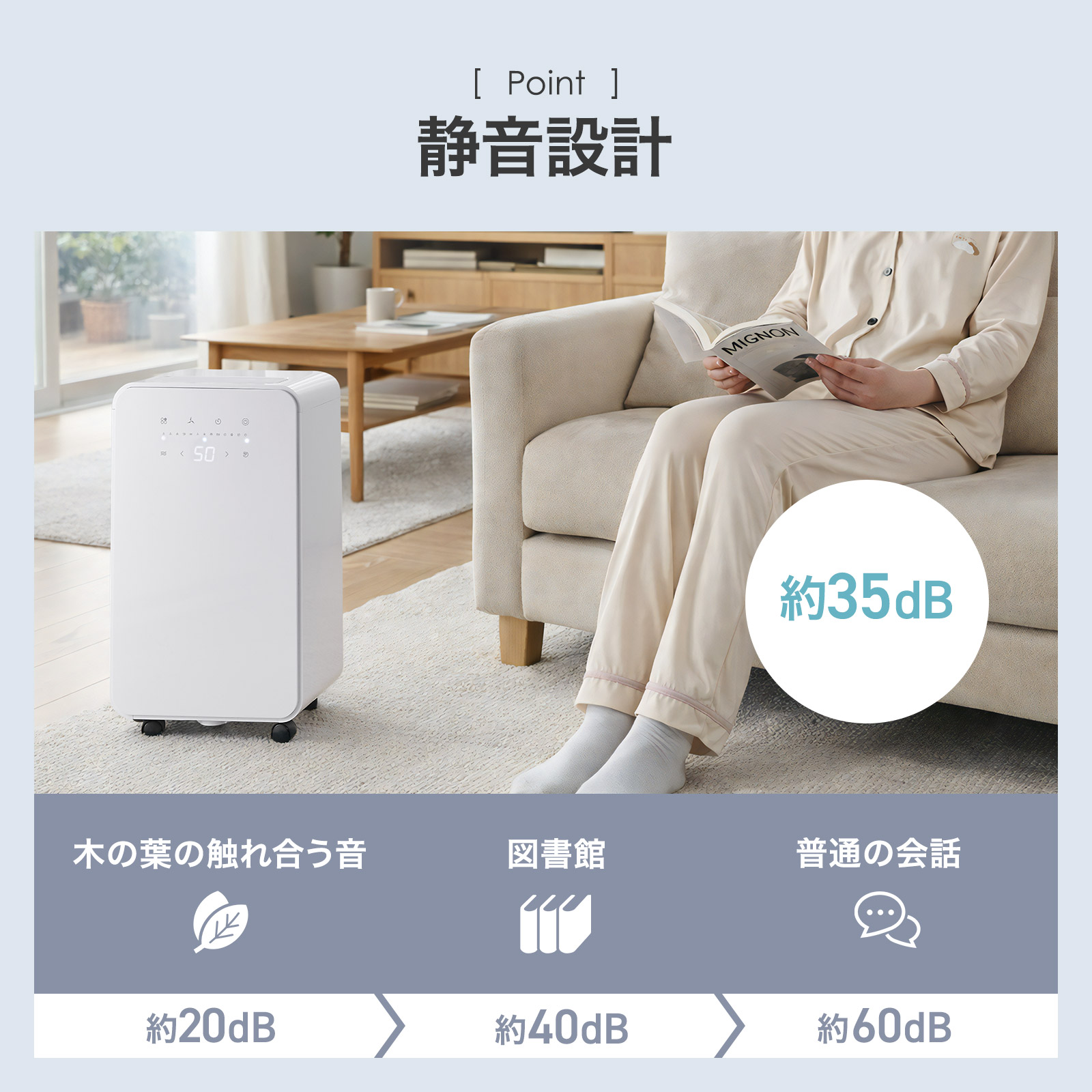 ONE STEP 除湿機 12l 大容量 除湿器 衣類乾燥 静音 小型