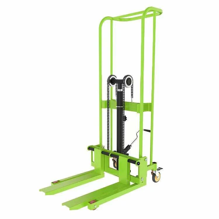 フォークリフト タイヤ 爪 手動 400kg ONE STEP : handforklift