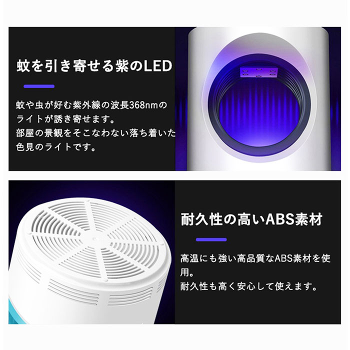 紫のLED＆ABS素材