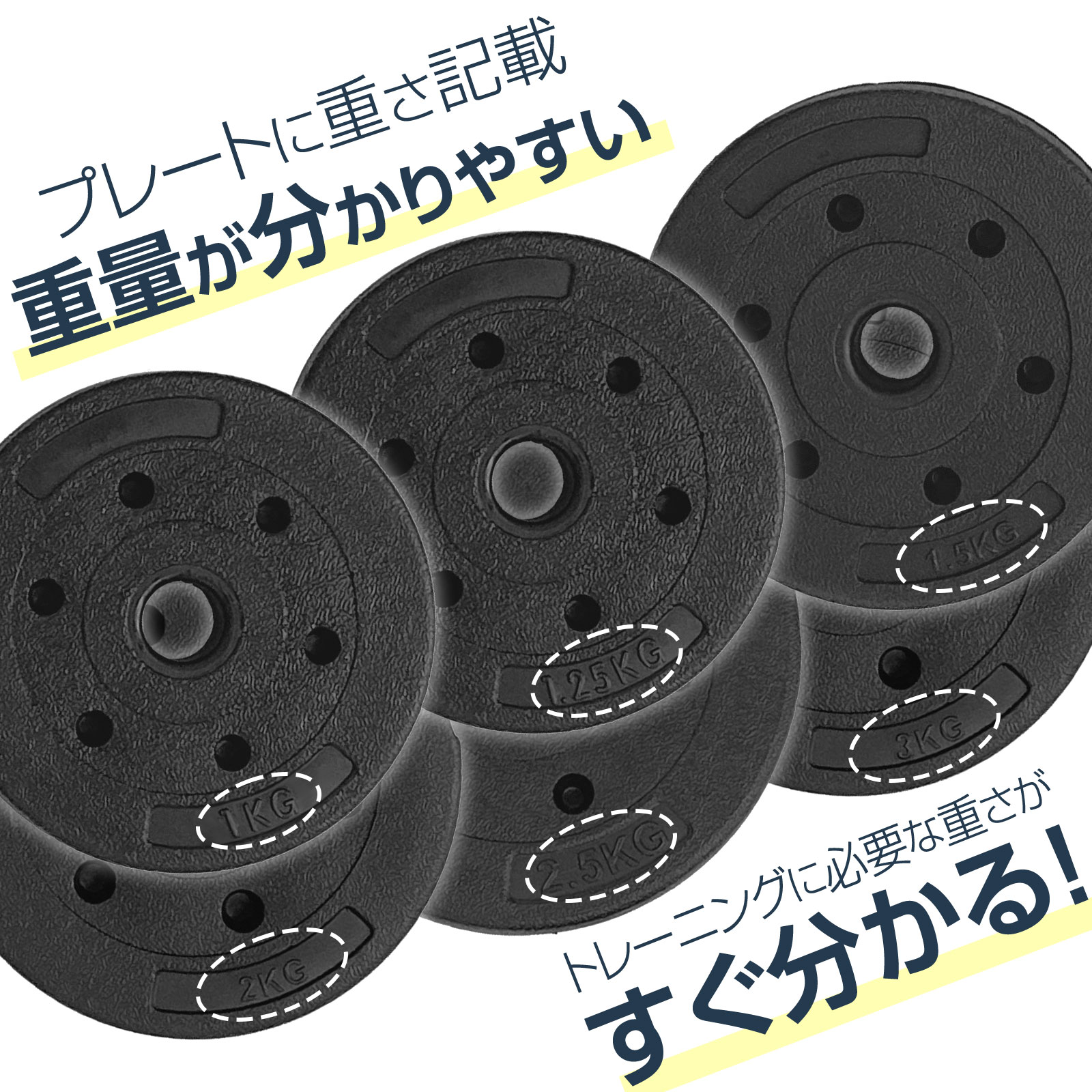 ダンベル 10kg 2個 セット 20kg 3way 可変式 筋トレ