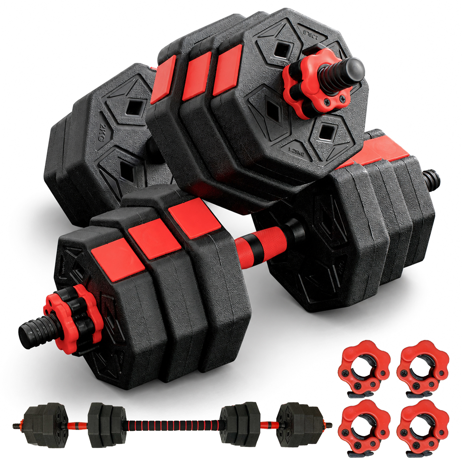 TOP FILM ダンベル 可変式 20kg 40kg 可変式ダンベル 40kg 2個セット
