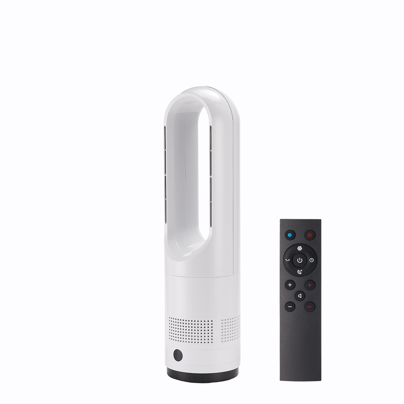 タワーファン 冷暖 扇風機 冷暖兼用 dcモーター 静音 羽なし ミニ 56cm ONE STEP タワーファン 冷暖 扇風機 冷暖兼用 dcモーター 静音