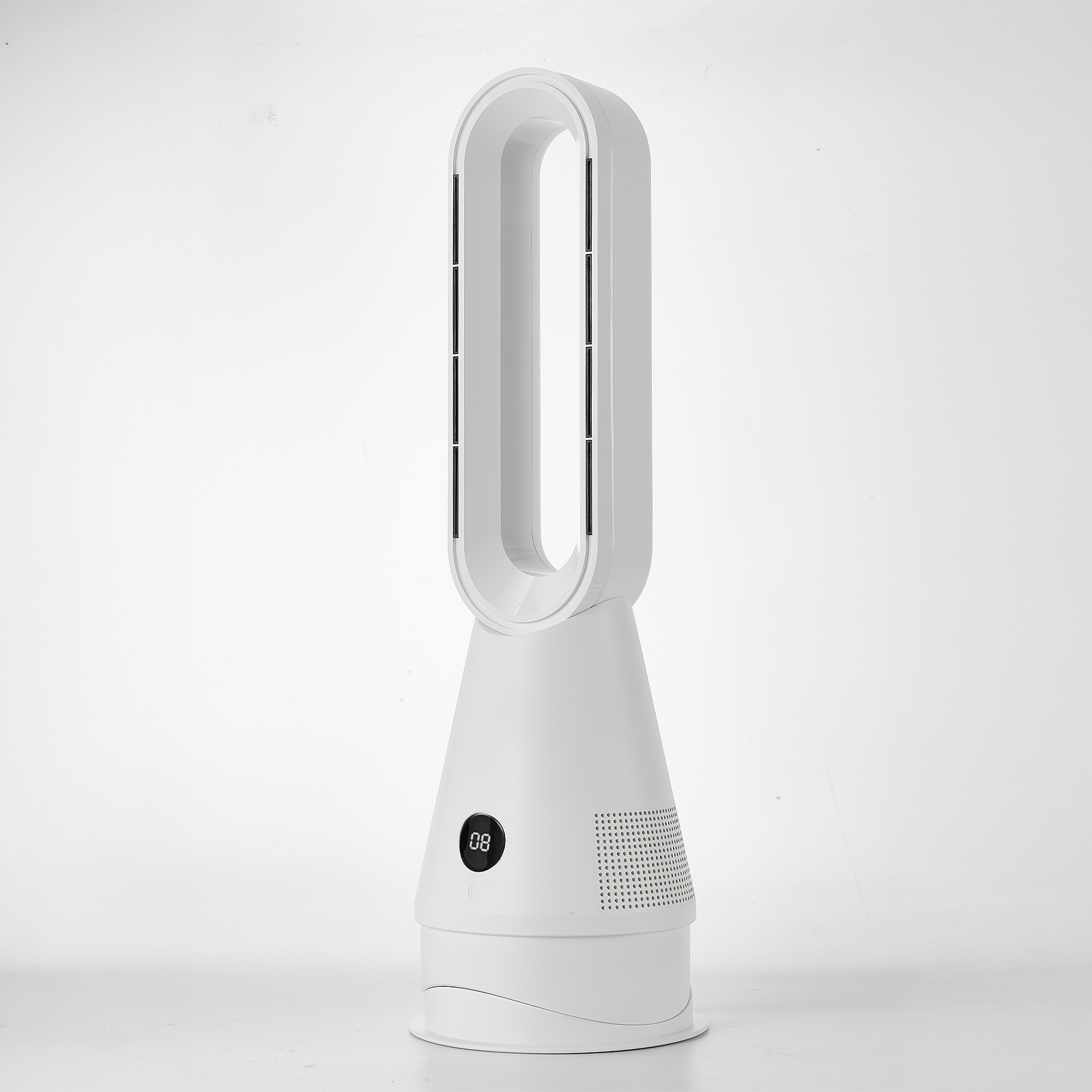 ファンヒーター 電気 セラミックヒーター 2025 速暖 冷暖兼用 ホワイト ONE STEP ファンヒーター 電気 セラミックヒーター 2025 速暖 冷暖兼用