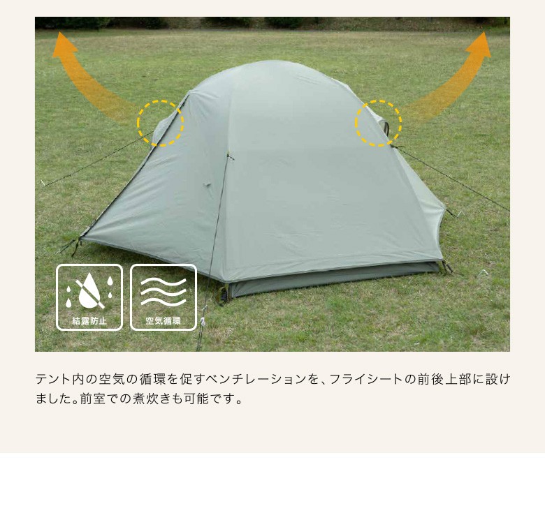 ナショナルジオグラフィック D-2 テント richproducts.com.au