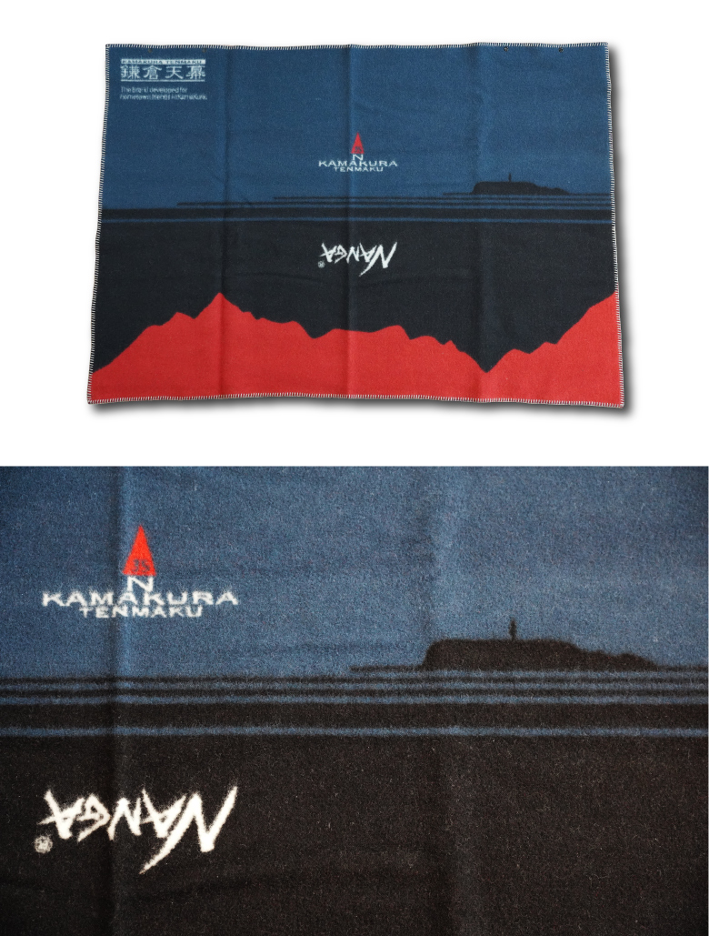 鎌倉天幕 NANGA 公式 Logo Blanket ブランケット タオル