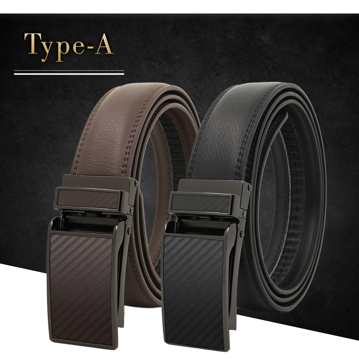 【新品/未使用】オートロック式ベルト 高級牛革 紳士用 レザーベルト グリーン 楽天市場】ベルト メンズ 本革 牛革 穴なし オートロックベルト