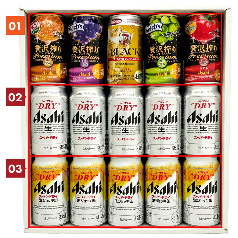 スーパードライ 【ジノン レモン】ビール ギフト お歳暮 誕生日 内祝