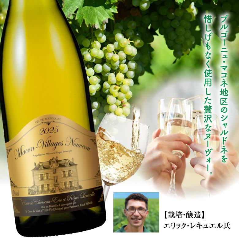 ボジョレー ヌーボー マコン ヴィラージュ ヌーボー キュヴェ