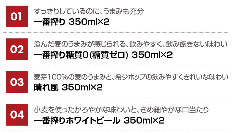 キリン（KIRIN） ビール ギフト お歳暮 誕生日 内祝 ビール 飲み比べ 4