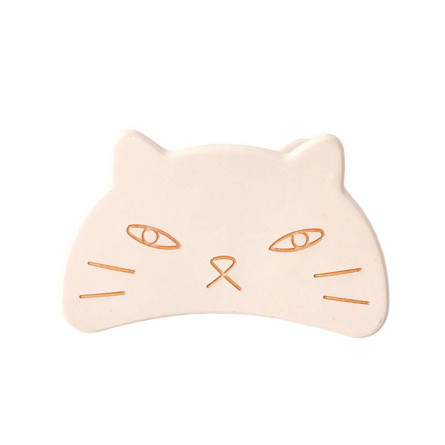 ヘアクリップ 猫 バンスクリップ ネコ ねこ キャット cat レディース