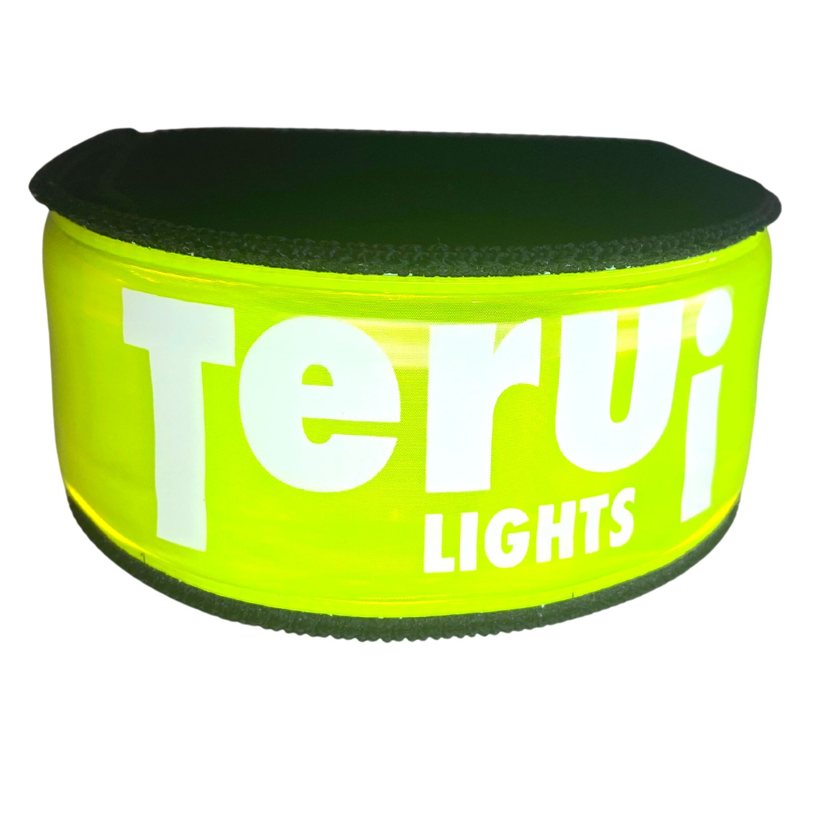 大人気新作 ランニング ライト 腕 アームバンド LED 反射板 光る 蛍光 1本入り おしゃれ 明るい 安全 ジョギング ウォーキング セーフティー  TERUI Lights 公式
