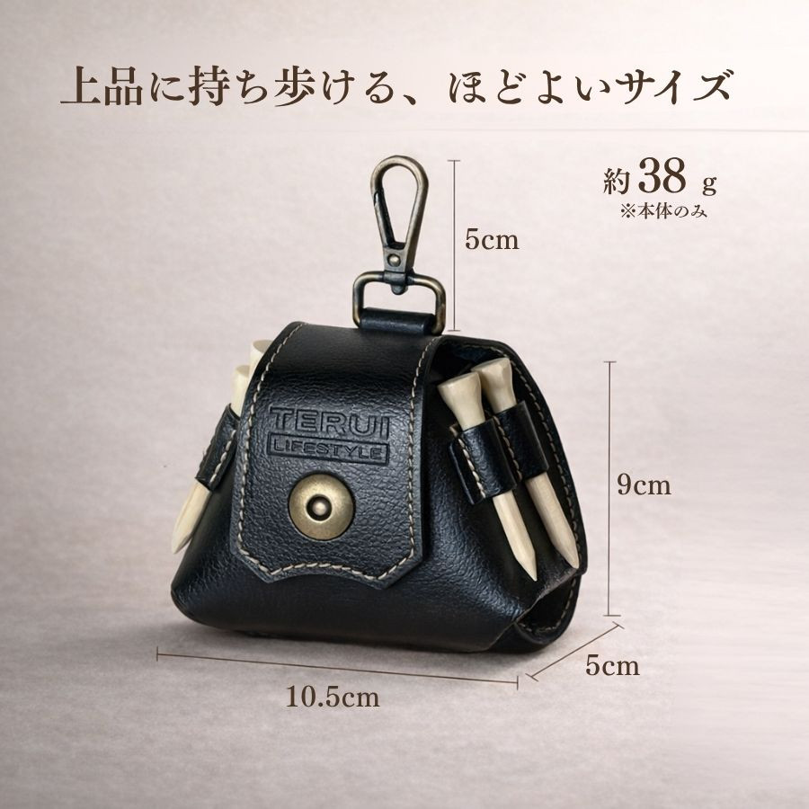 ゴルフ ボール入れ 腰 ゴルフボールケース 3個用 メンズ レディース