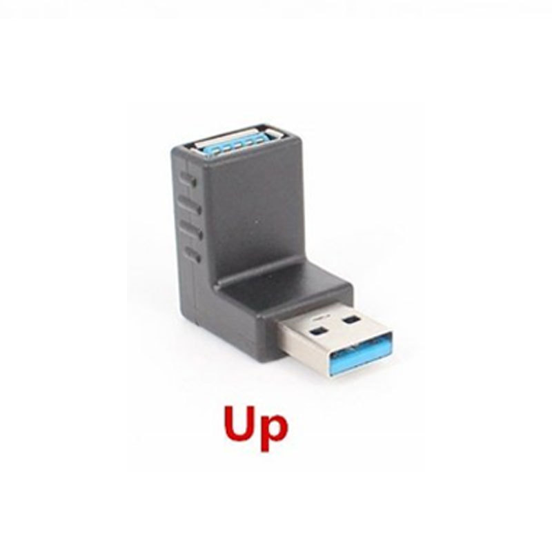 変換アダプタ 変換コネクタ USB 3.0 L型コネクタ L字型 右向き 左向き 上向き 下向き 角度 90度 直角 USB Type-A オス メス  タイプA :tan-3524-s:いつも幸便 - 通販 - Yahoo!ショッピング