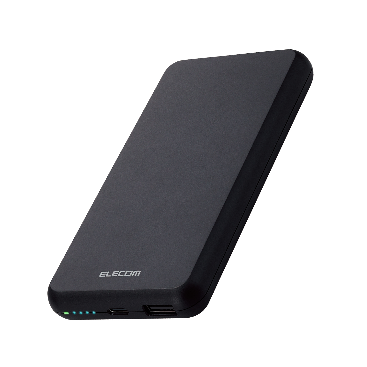 エレコム モバイルバッテリー 軽量 iPhone大容量 10000mAh 15W 2台同時充電 出力2ポートType-C EC-C05 国内メーカー | ELECOM | 01