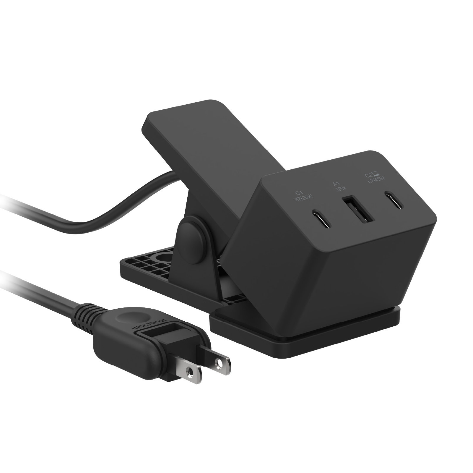 ELECOM（エレコム） 充電器 クリップ型 USB PD 合計最大65W Type-C USB 