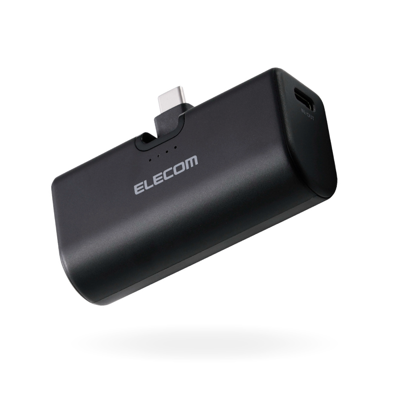 ELECOM（エレコム） モバイルバッテリー 軽量 小型 iPhone 5000mAh