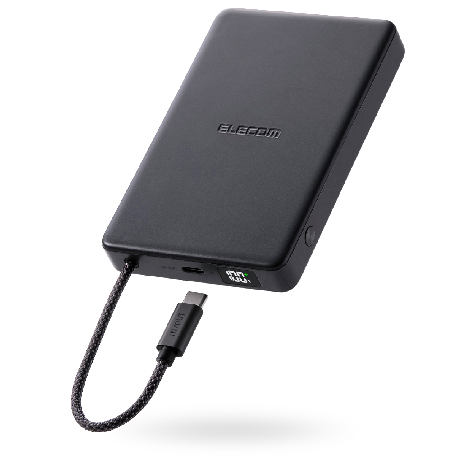 ELECOM（エレコム） モバイルバッテリー 半固体電池 iPhone 大容量