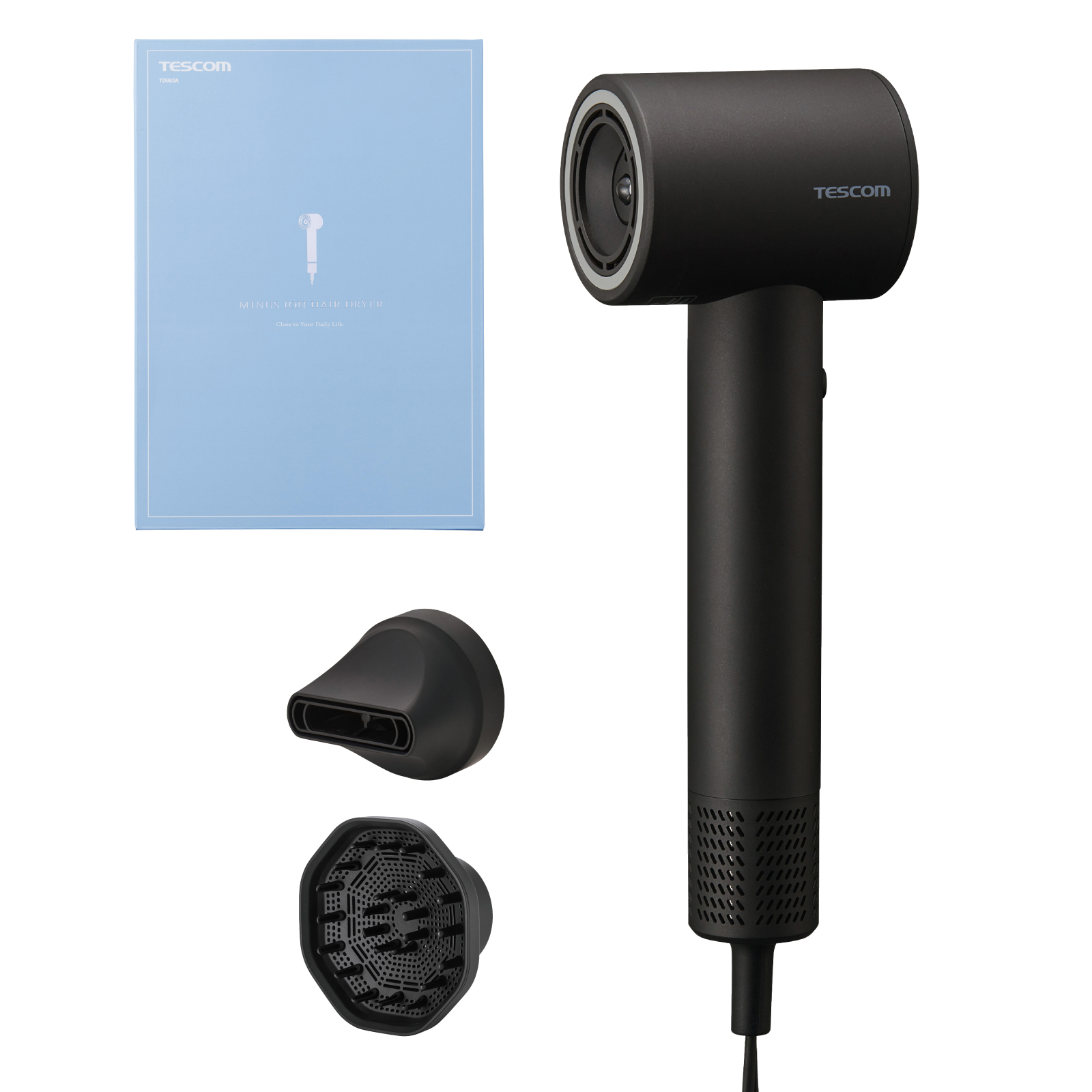 テスコム ヘアドライヤー L字型 ブラック 本体のみ Amazon | テスコム (TESCOM) ドライヤー ブラック BI12-K
