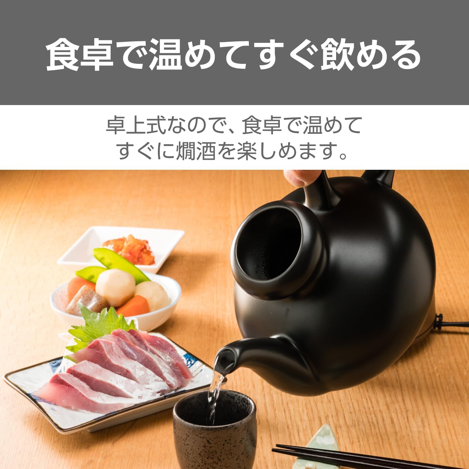 テスコム（TESCOM） 【500円クーポン有】 酒燗器 熱燗 日本酒 晩酌