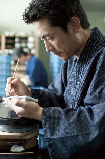 うぐいす徳利&盃2個セット 美濃焼 丸モ高木陶器 日本製 : takagi-01