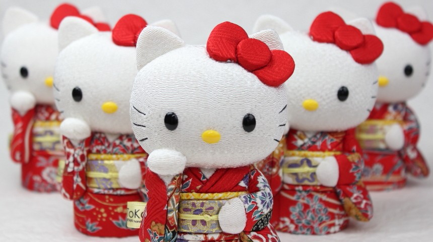 招き猫 キティちゃん グッズ 着物 柿沼人形 サンリオ 日本製 招き猫 キティちゃん グッズ 着物 柿沼人形 サンリオ 日本製