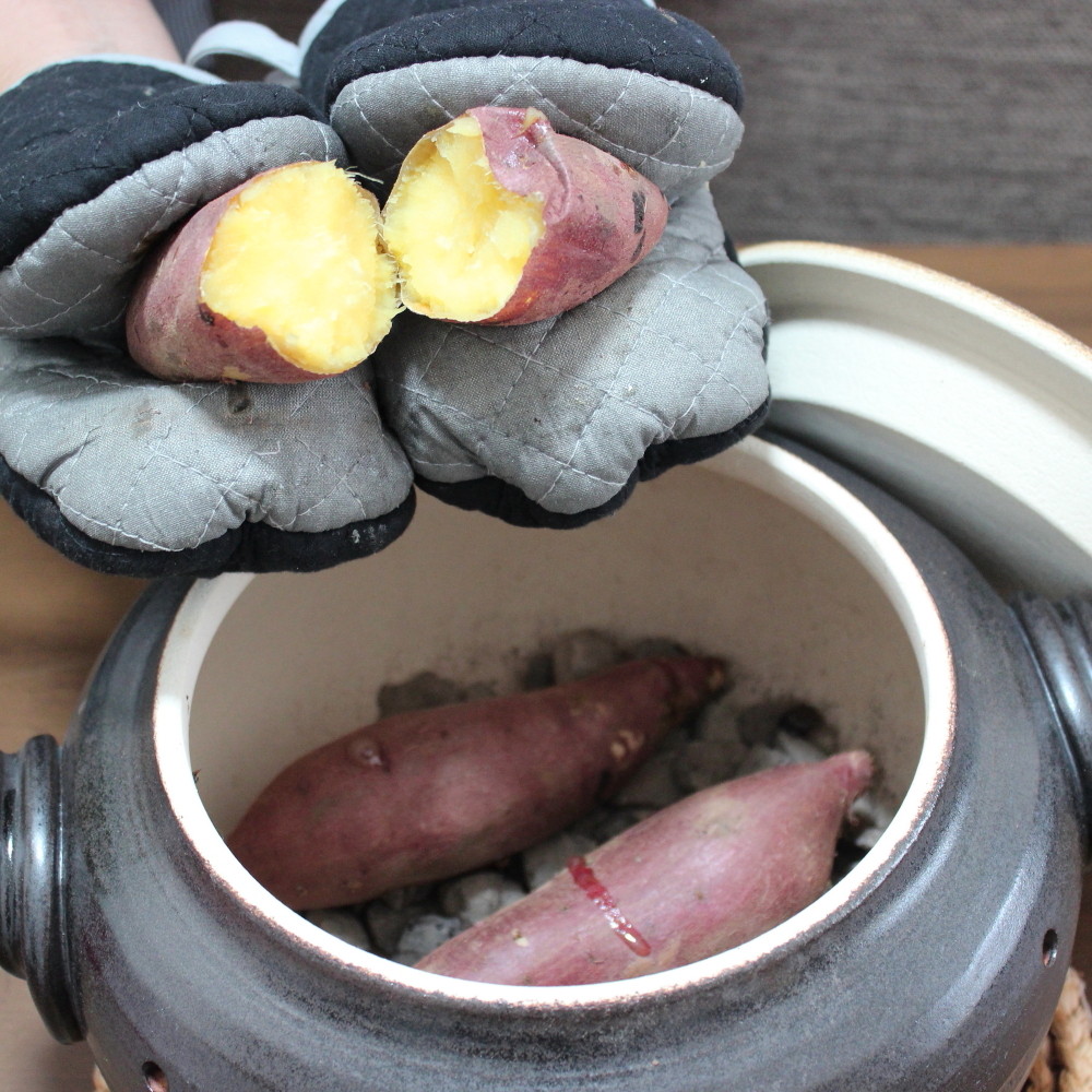 焼き芋メーカー 焼き芋機 焼き芋器 家庭用 直火用 ほっかほっか石焼い