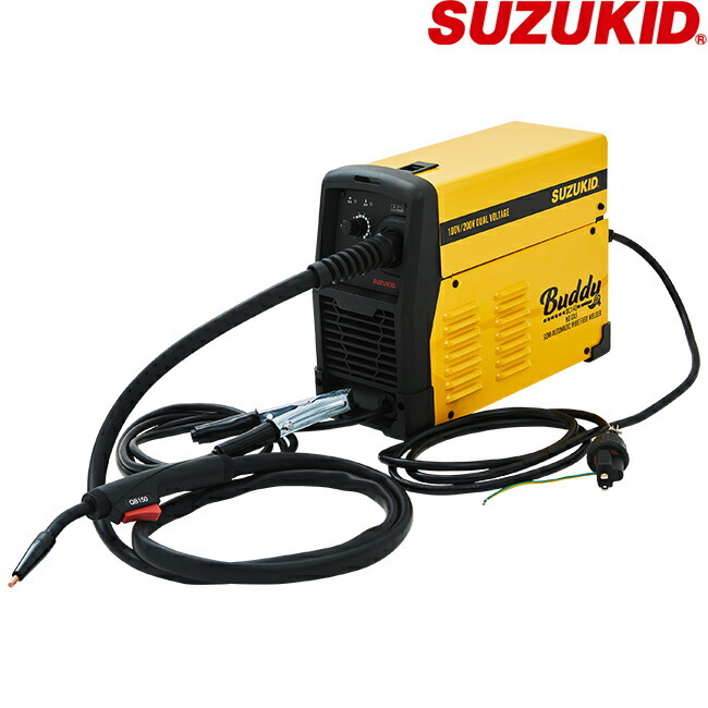 SUZUKID Buddy140 SBD-140 100V 200V 兼用 インバータノンガス 半自動溶接機 Buddy 140