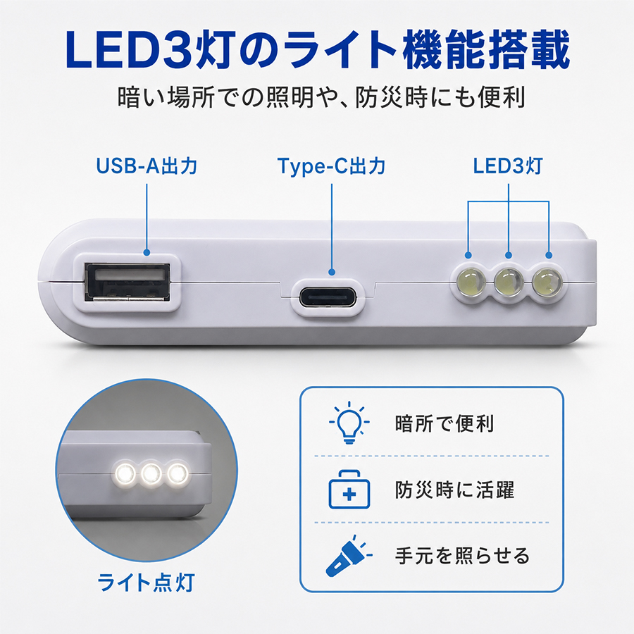 スマホ 緊急充電器 乾電池式 AA電池4本 防災 停電対策 USB出力 非常用