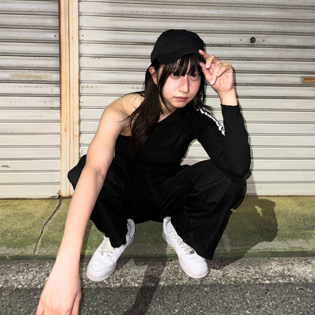 ダンス カーゴパンツ パンツ 黒 薄手 軽量 ヒップホップ 150
