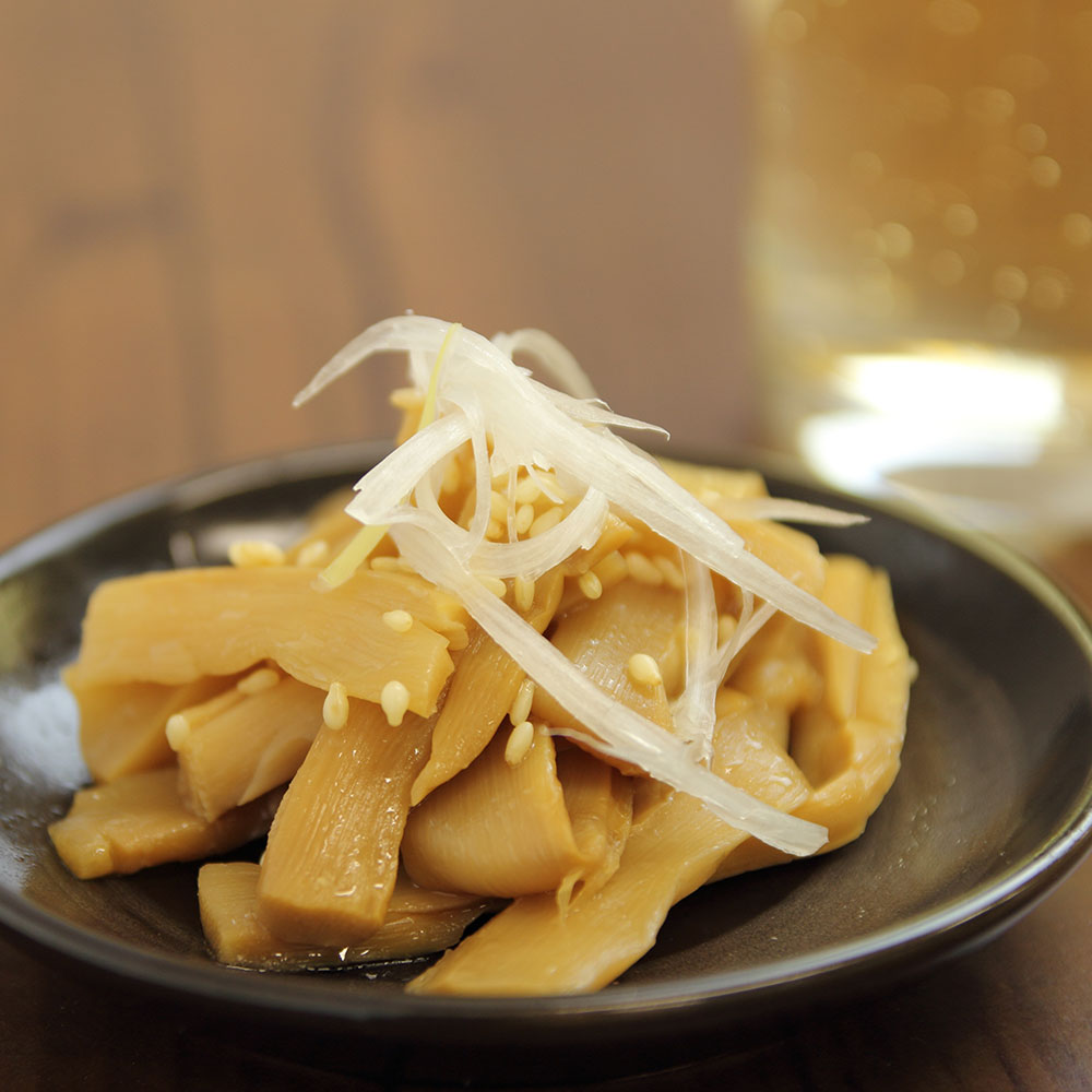 「味付メンマ」1kg × 10袋　おつまみ・和え物・ラーメンのトッピングに！ 業務スーパーオンラインショップ / 味付メンマ
