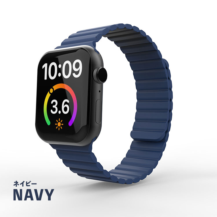 Apple Watch アップルウォッチ 10 9 8 SE バンド マグネット ベルト 
