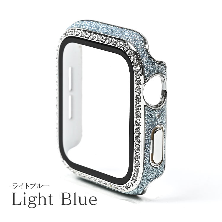 アップルウォッチ カバー 9 8 7 6 5 4 キラキラ ラメ 全面