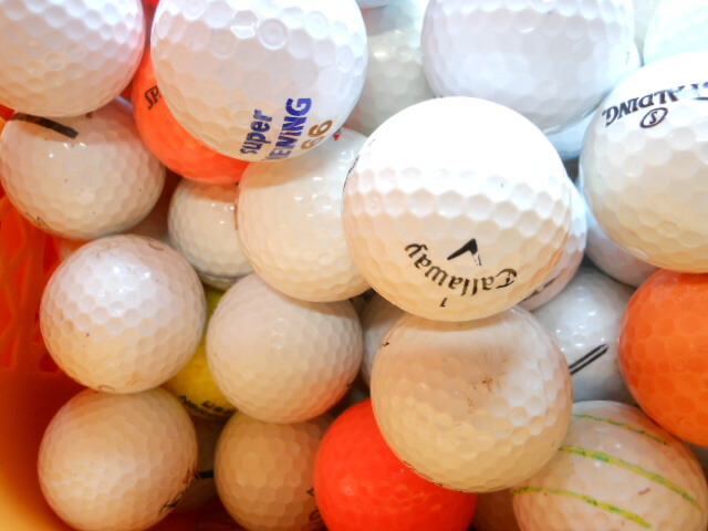超お得 300球 自宅練習用激安ボール ロストボール ゴルフボール 中古