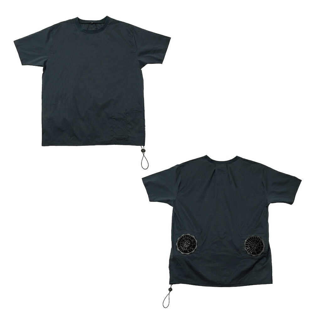 THANKO ファン付きウェア ファン付き Tシャツ 軽量 通気性 カジュアル