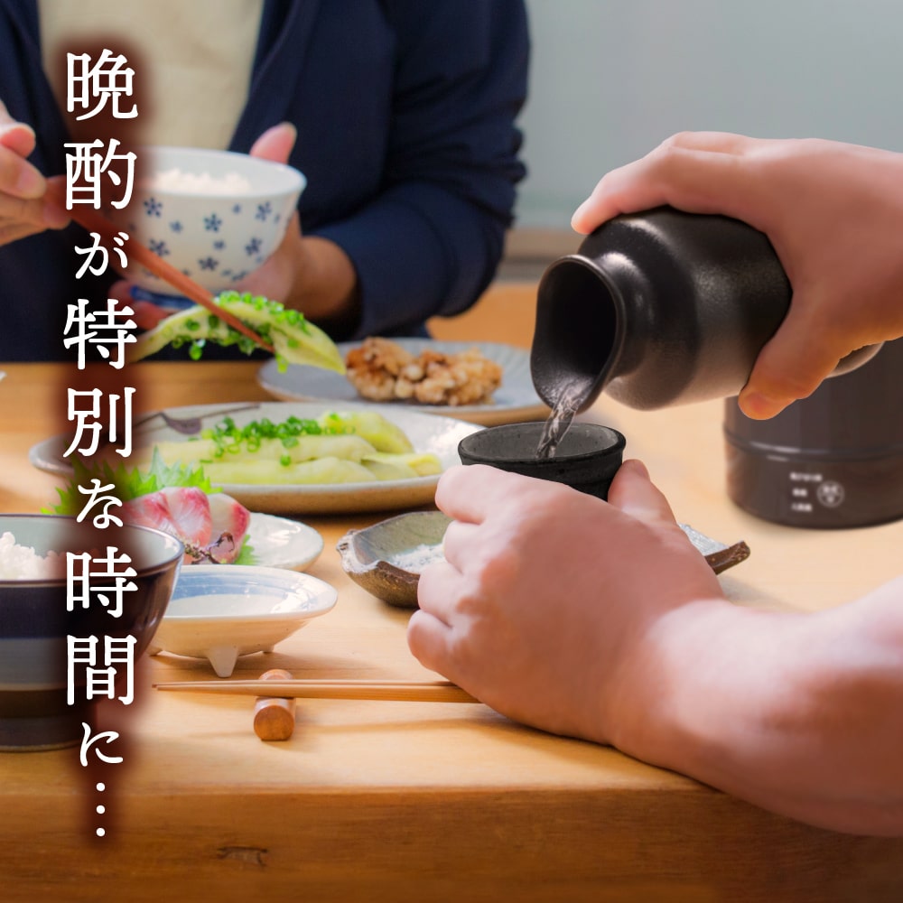 THANKO 酒燗器 酒かん器 湯煎式 熱燗 人肌燗 飛び切り燗 日本酒 酒