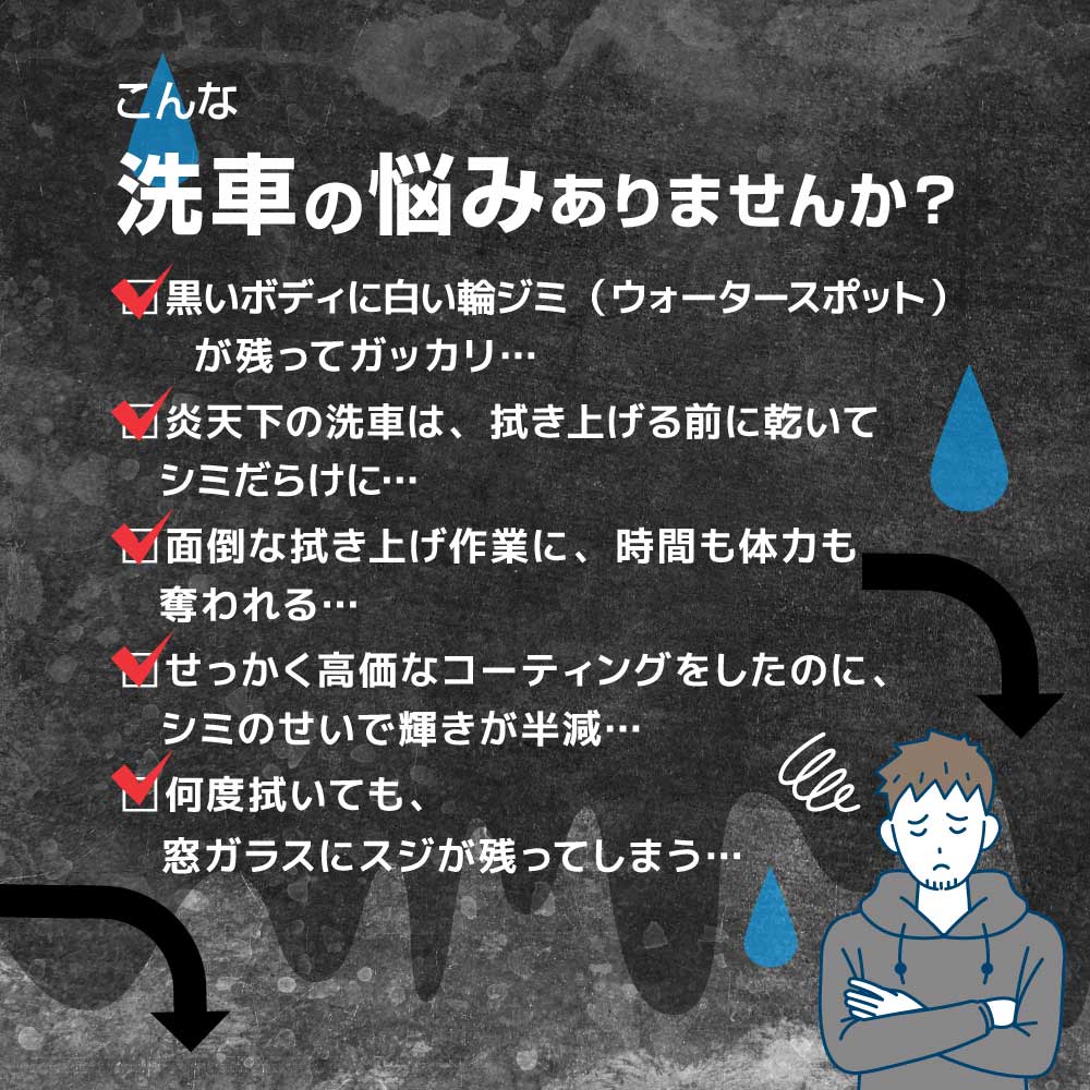 THANKO 洗車 洗浄 純水 純水器 車 カー用品 洗車グッズ 水シミ 水あか