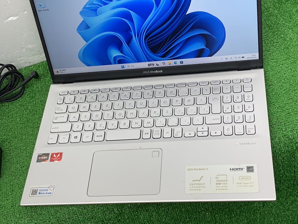 ASUS X VivoBook 15 X512DA_X512DA 中古パソコン AMD Ryzen 7 3700U