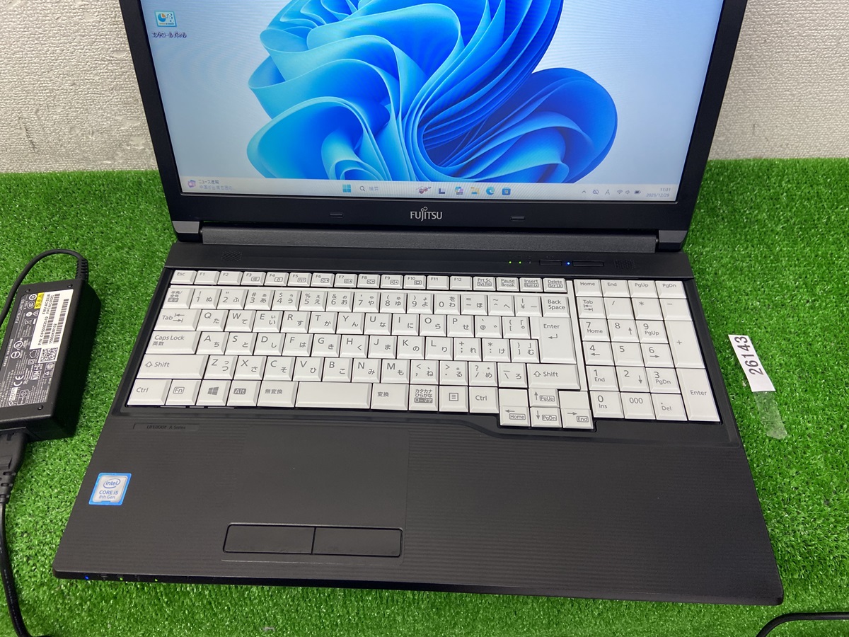 LIFEBOOK fujitsu lifebook A series i5 8th gen i5第8世代 ノートPC