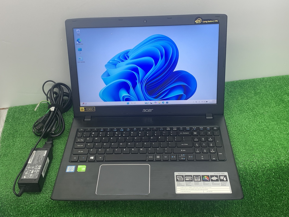 Aspire（acer） acer aspire e5-575g i7 6th gen ゲーミングノートpc
