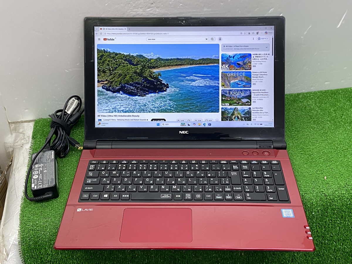 VF NEC LAVIE PC-NS700JAR 中古パソコン i7第8世代 ノートPC i7-8555U