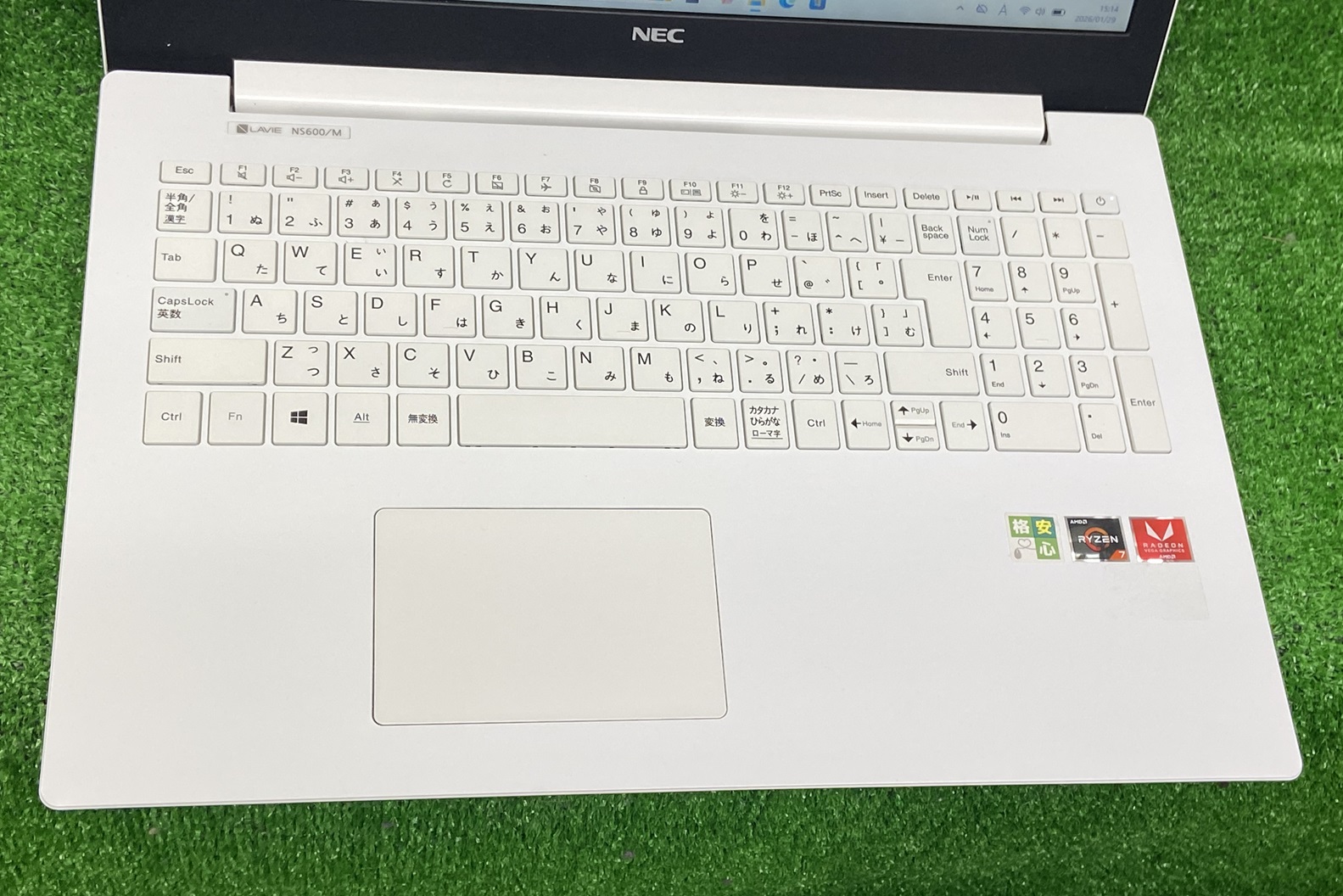 VF NEC LAVIE PC-NS600MAW ノートパソコン中古 AMD Ryzen 7 2700U