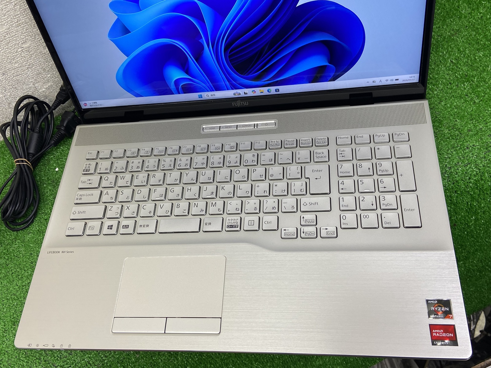 LIFEBOOK fujitsu lifebook nh series amd ryzen 7-5700U laptop